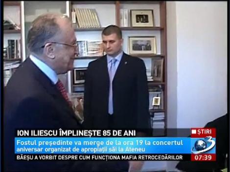 Ion Iliescu &icirc;mplineşte astăzi 85 de ani