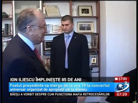 Ion Iliescu împlineşte astăzi 85 de ani