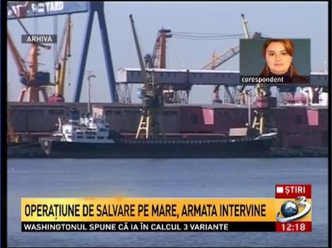 Operaţiune de salvare pe mare, armata intervine