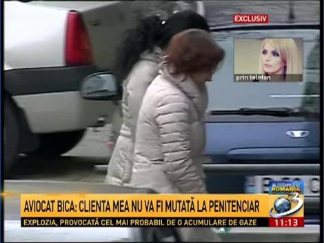 Avocata Alinei Bica, &icirc;n direct la Antena 3: Clienta mea nu va fi mutată la Penitenciarul T&acirc;rgşor