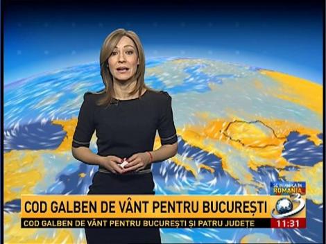 COD GALBEN de vânt pentru Bucureşti