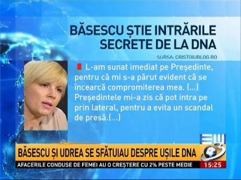 Băsescu şi Udrea se sfătuiau despre uşile DNA