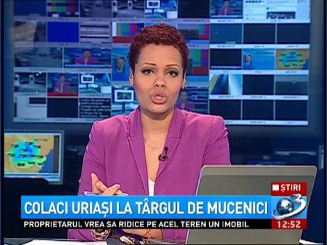 Colaci uriaşi la T&acirc;rgul de Mucenici