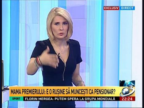 Mama premierului Ponta, despre audierea la DNA