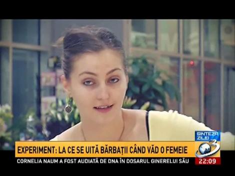 Sinteza zilei: Experiment cu camera ascunsă: la ce se uită bărbaţii c&acirc;nd văd o femeie?