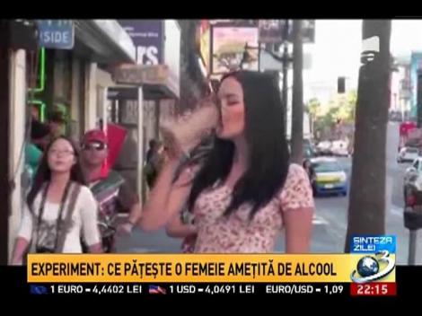 Sinteza Zilei: Experiment nr. 3 - Reacţia bărbaţilor c&acirc;nd &icirc;nt&acirc;lnesc pe stradă o t&acirc;nără aparent beată - Hollywood Boulevard, Los Angeles, California