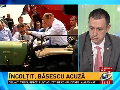 La Ordinea Zilei: &Icirc;ncolţit, Traian Băsescu acuză