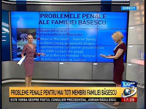 Probleme penale pentru mai toţi membrii familiei Băsescu