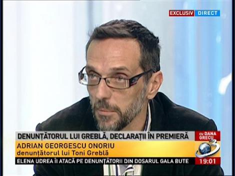 La Ordinea Zilei: Denunţătorul lui Greblă, declaraţii în premieră