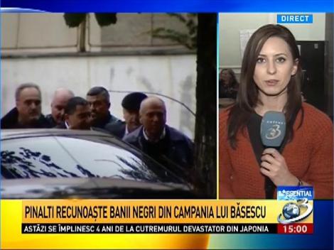 Pinalti recunoaşte banii negri din campania lui Băsescu
