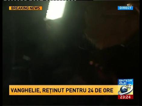 Marian Vanghelie reţinut pentru 24 de ore: "E România denunţurilor"