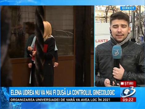 Udrea nu va mai fi dusă la controlul ginecologic