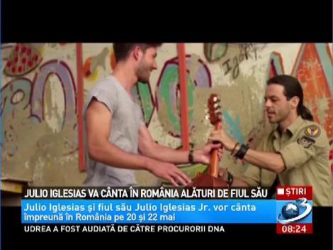 Julio Iglesias va c&acirc;nta &icirc;n Rom&acirc;nia alături de fiul său