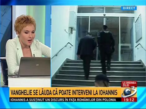 Vanghelie se laudă că poate interveni la Iohannis