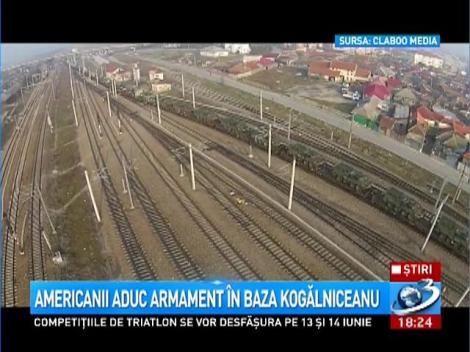 Americanii aduc armamnet &icirc;n baza Kogălniceanu