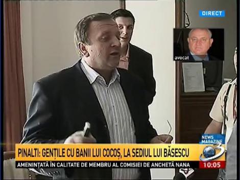 Numele lui Băsescu apare &icirc;n denunţului lui Pinalti