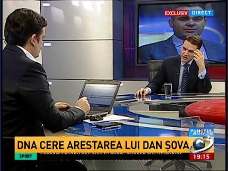 Dan Şova: Sunt foarte afectat de cererea de arestare