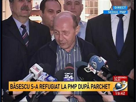 Traian Băsescu, despre Gabriela Firea: Dacă vrea, îi botez copilul