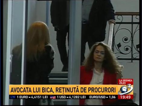 Avocata Alinei Bica, reţinută de procurori