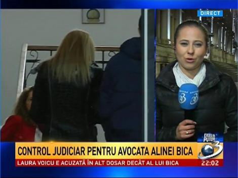 Control judiciar pentru avocata Alinei Bica. Laura Voicu