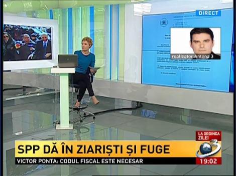 La Ordinea Zilei: SPP dă &icirc;n ziarişti şi fuge
