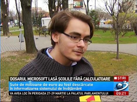 Dosarul Microsoft lasă şcolile fără calculatoare