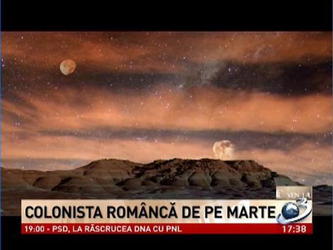 Secvenţial: Colonista rom&acirc;ncă de pe Marte