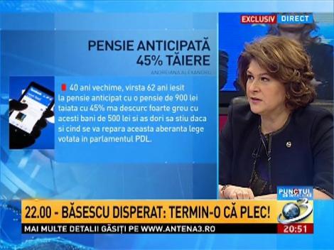 Rovana Plumb, despre pensiile aviatorilor