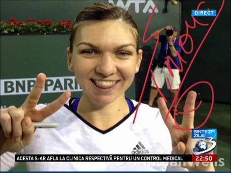 Simona Halep, VICTORIE în finala de la Indian Wells