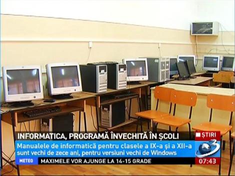 Informatica, programă învechită în şcoli