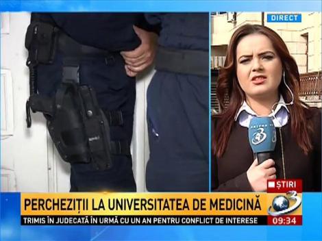 PERCHEZIŢII la Universitatea de Medicină "Carol Davila"