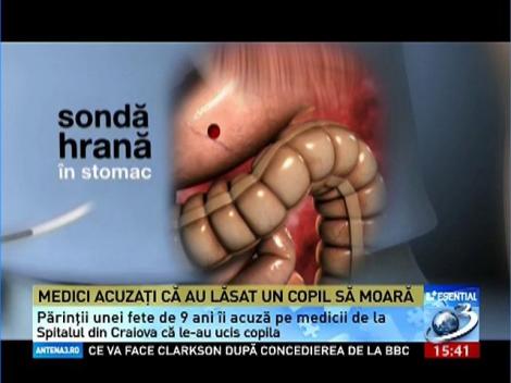 Medici care au lăsat un copil de 9 ani să moară