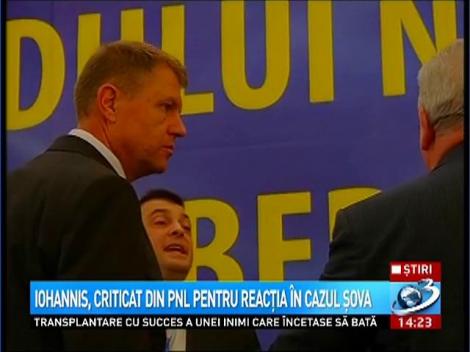 Klaus Iohannis, CRITICAT din PNL pentru reacţia &icirc;n cazul Şova