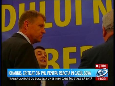 Klaus Iohannis, CRITICAT din PNL pentru reacţia în cazul Şova