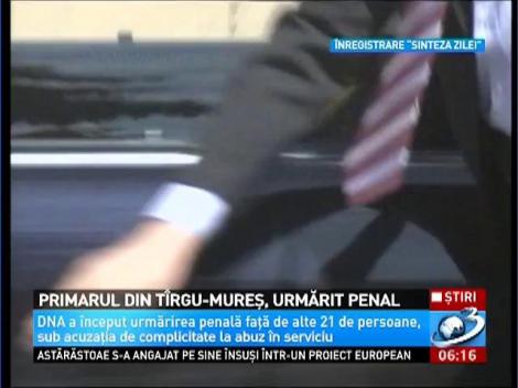 Primarul din T&acirc;rgu Mureş, urmărit penal