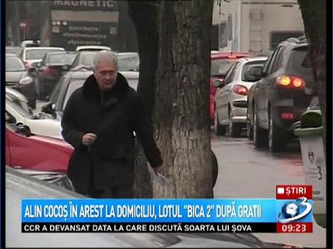 Alin Cocoş, în arest la domiciliu; lotul "Bica 2", după gratii