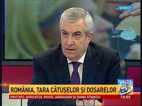 Tăriceanu vorbeşte despre cazul Dan Şova