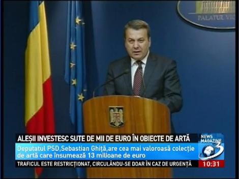Aleşii investesc sute de mii de euro &icirc;n obiecte de artă