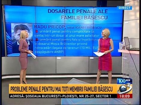 Probleme penale pentru mai toţi membrii familiei Băsescu