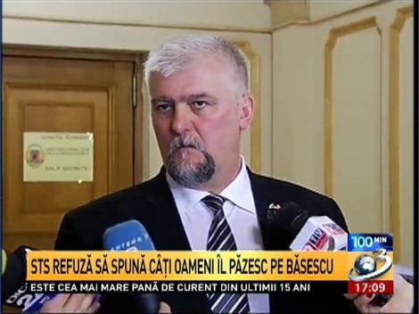 SPP refuză să spună c&acirc;ţi oameni &icirc;l păzesc pe Băsescu