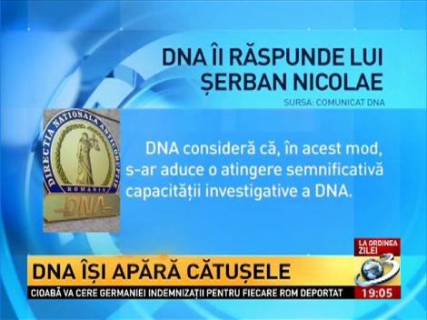 DNA îşi apără cătuşele