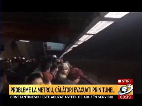 Probleme la metroul bucureştean