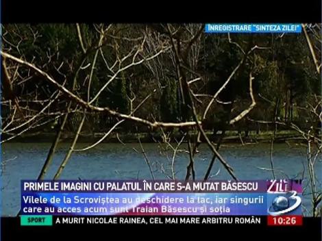 Primele imagini cu palatul în care s-a mutat Băsescu