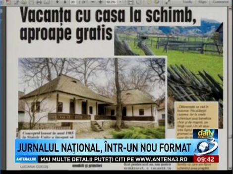 Daily Income: Jurnalul Naţional, &icirc;ntr-un nou format