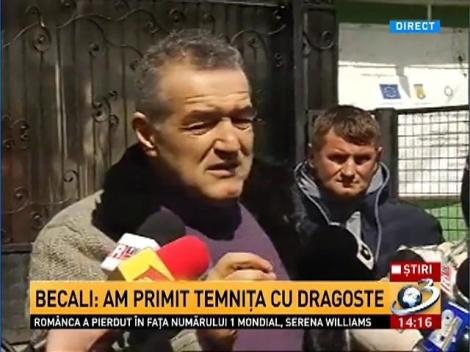 Becali a fost eliberat din închisoare: Voi da bani la spitale și biserici!