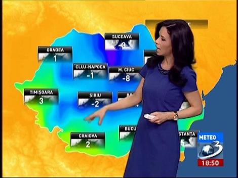 Cum va fi vremea &icirc;n următoarele zile