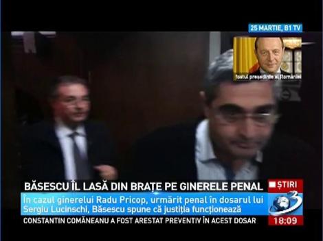 Băsescu îl lasă din braţe pe ginerele penal