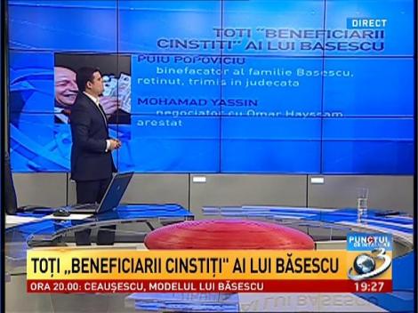 Punctul de &Icirc;n&acirc;lnire: Claudiu Săftoiu, despre "beneficiarii cinstiţi" ai lui Băsescu