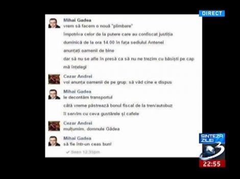 Mihai G&acirc;dea, despre cum i s-a clonat contul de Facebook