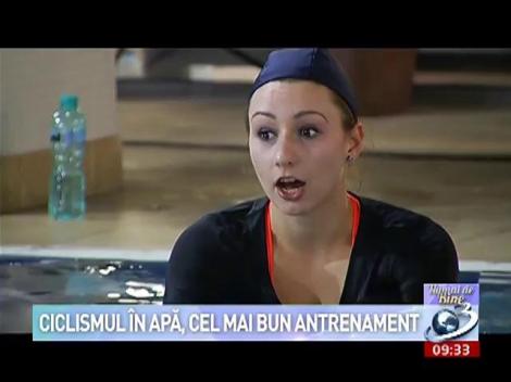 Numai de bine: Ciclismul în apă, cel mai bun antrenament